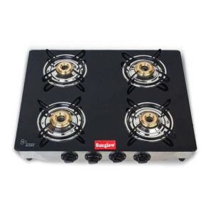Sunglow 4 Burner Gas Cooker