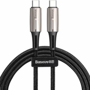 BASEUS 60W USB Type-C to Type-C Cable Water Drop-Shaped Lamp (2M)