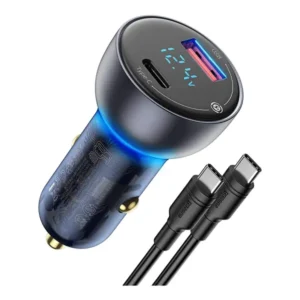 BASEUS 65W USB-C In-Car Laptop Charger (with 100W Charging Cable)