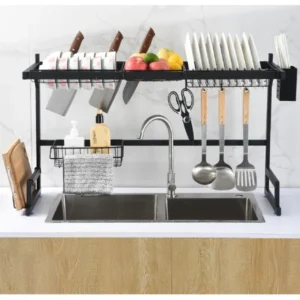 Sink Top Dish Drying Kitchen Rack, 85cm