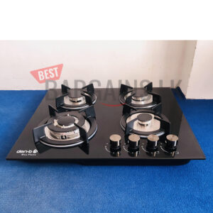 Den-B Galaxy Glass Top 4 Burner Cooker