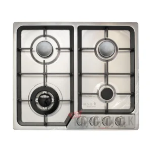 Den-B Stainless Steel 4 Burner Gas Cooker