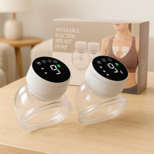 Wearable Double Electric Breast Pump – Rechargeable (MY-376)