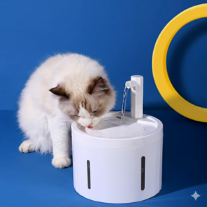 Els Pet Automatic Cat Water Fountain 2.5L – USB Powered Silent Pump Drinking Dispenser