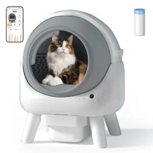 ELS PET Self Cleaning Litter Box - Orbitie Automatic Cat Litter Box With App Control